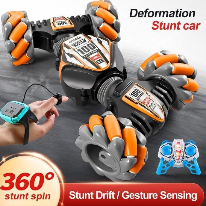NEW RC HAND GESTURE SENSOR TANGAN MAINAN MOBIL REMOTE CONTROL OFFROAD ORI