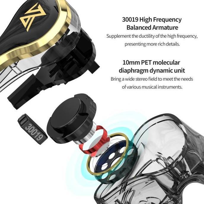 Knowledge Zenith KZ SK10 Pro Luxury TWS with APTX Long Battery Life