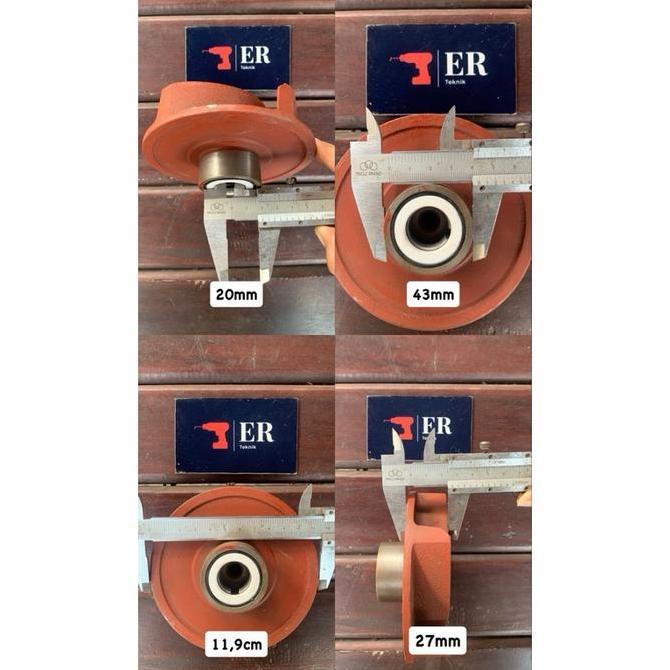 Impeler atau Kipas 5 Daun Alkon SNB 50 & 80