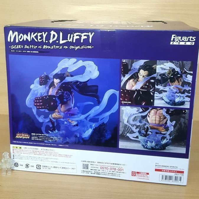 One Piece Figuarts Zero [Chou Gekisen] Luffy Gear4 Onigashima Fz0 Wano