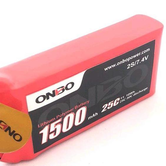 Lipo 2S 7.4V 1500Mah 25-50C Onbo Power