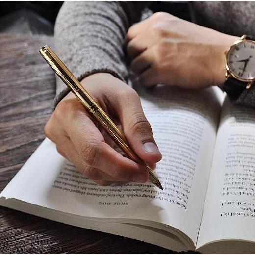 Sheaffer Sagaris - Fluted Gold Ballpoint 9474 Ballpoint TS