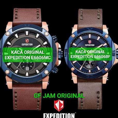 KACA JAM TANGAN EXPEDITION E6606 MC E 6606 MC E6606 BF ORIGINAL 100%