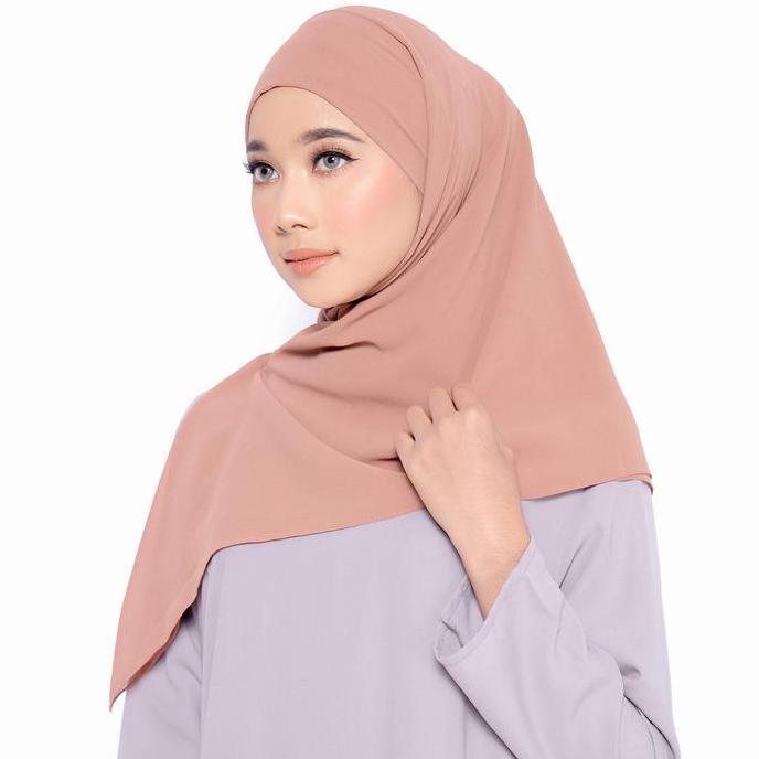 TERBARU - ZM Zaskia Mecca - Azel Mocca Hijab Instan Segi Empat Muslim Kerudung