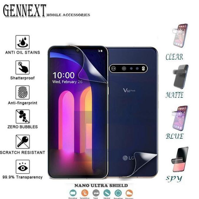 For ANTI GORES JELLY HYDROGEL LG V20 FULL COVER