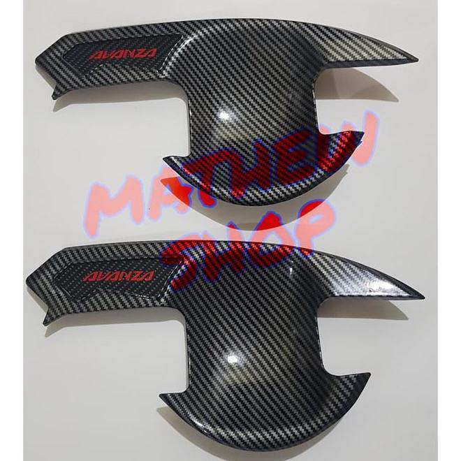 Outer Handle Avanza Avanza 2019 2020 2021 Carbon/ Mangkok Pintu Karbon