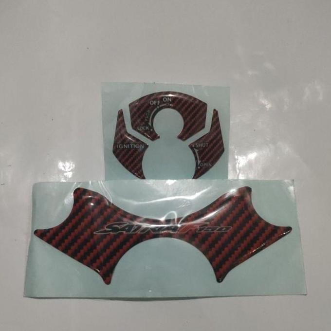 Stiker Timbul Cover stang Satria Fu & Cover stang Satria Fu Facelift