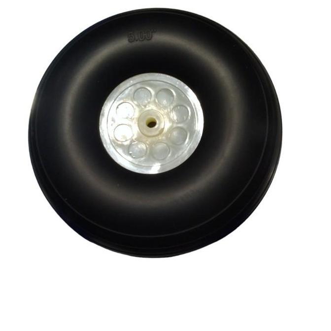 Rc Plane Roda Pesawat karet Rubber wheel 5inch 127mm