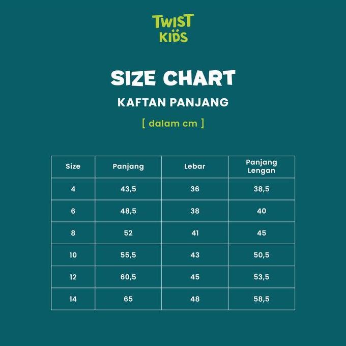 Twist Kids - LAST CALL Kemeja Koko Lengan Panjang Anak Laki-Laki Model Random