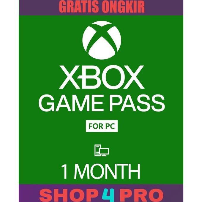 XBOX GamePass 1 Bulan Untuk XBOX PC Indonesia