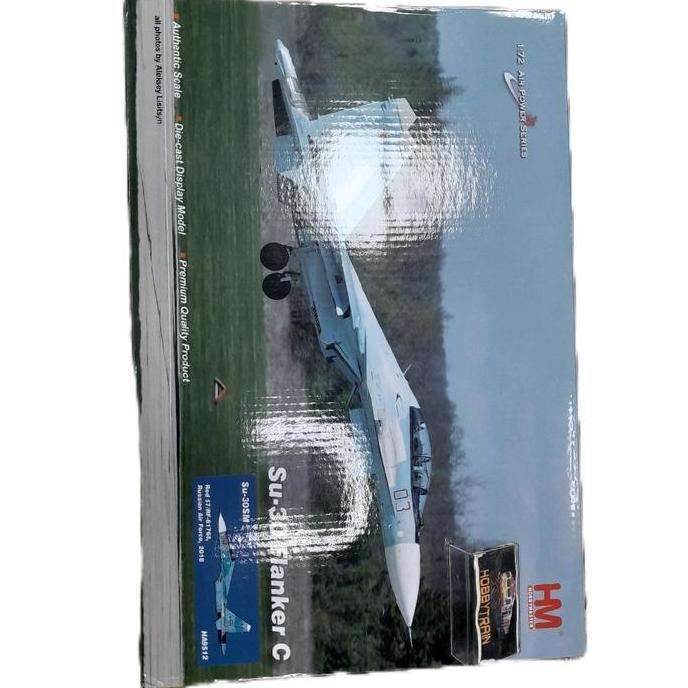 diecast pesawat Hobby Master 1:72 Air Power Series HA9512 Sukhoi Su-30SM Flanker-H Diecast Model Rus