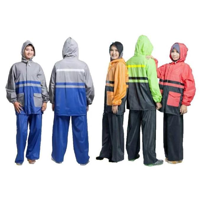 Jas Hujan Setelan Dewasa Kombinasi A - IBEX