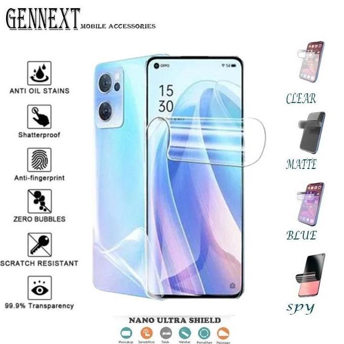 For ANTI GORES JELLY HYDROGEL oppo F5 F7 F11 PRO YOUTH FULL SCREEN