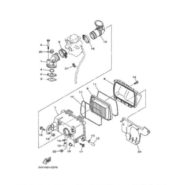 Box Filter Set Mio Sporty