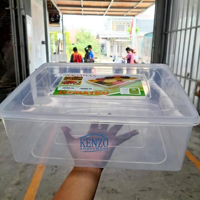 Toples Wadah Tempat Donat Plastik Kue Donat Serbaguna SHINPO JUMBO