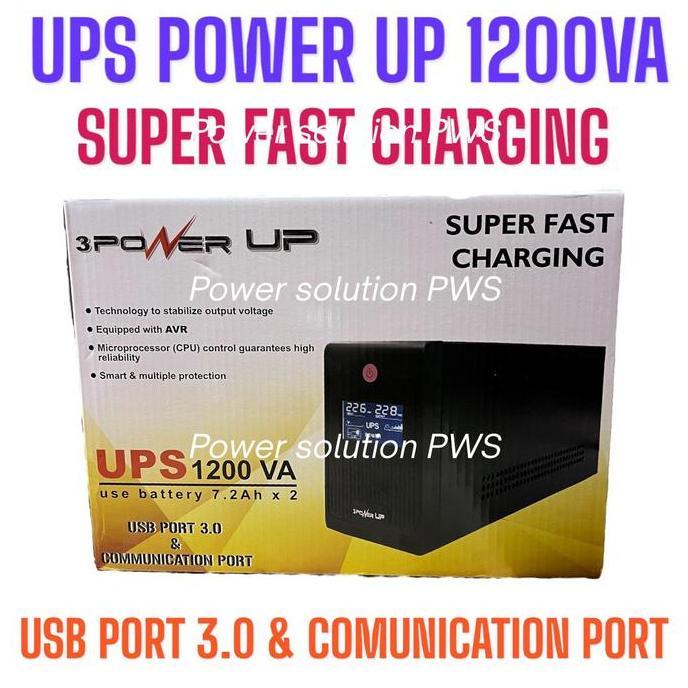 Ups Aldo 1200 Va ups komputer battery backup stabilizer ups 1200Va Termurah