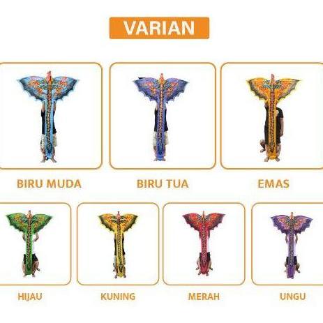 Layangan 3D Bentuk Kepala Naga Mainan Layang Layang Khas bali