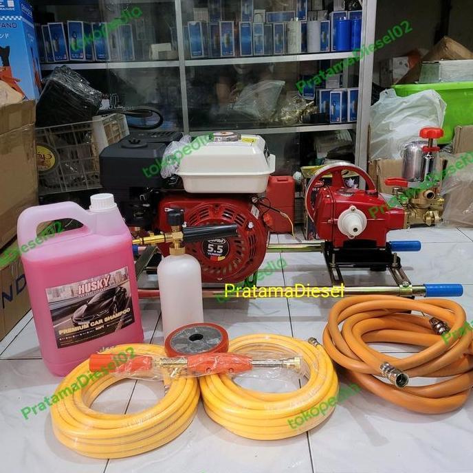 Sale Steam Cuci Motor Mobil Snow Foam Salju+Shampo+Selang+Stik