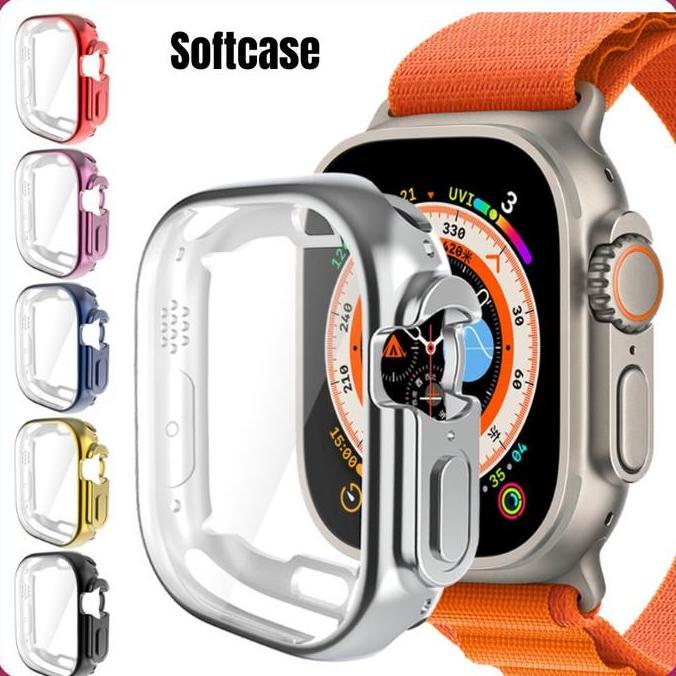 Softcase for iwatch 49mm ultra Bumper Protector smartwatch DT8ultra