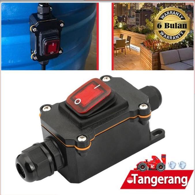 SEIRAKY Saklar Switch Anti Air Waterproof Marine Outdoor / Saklar Connector Kabel Waterproof