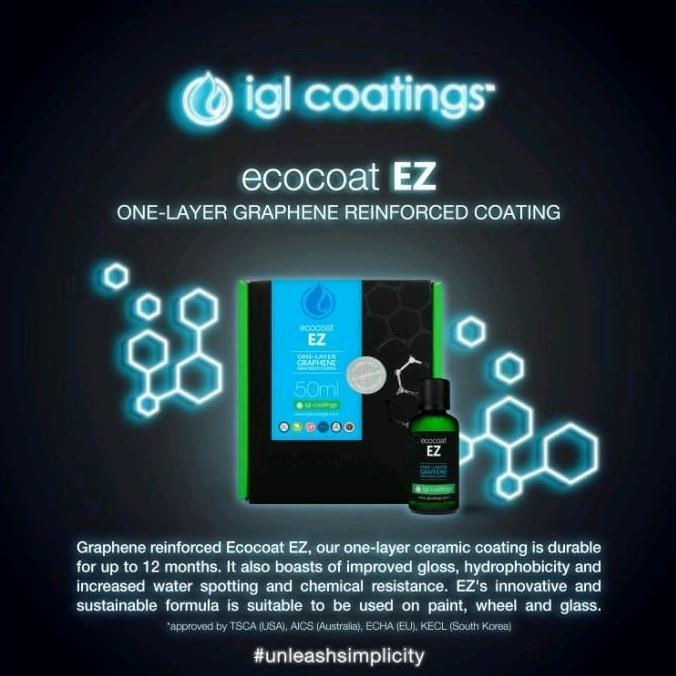 Sale Igl Ez Graphene Coating 50Ml Set Carbon Graphene Coating Body