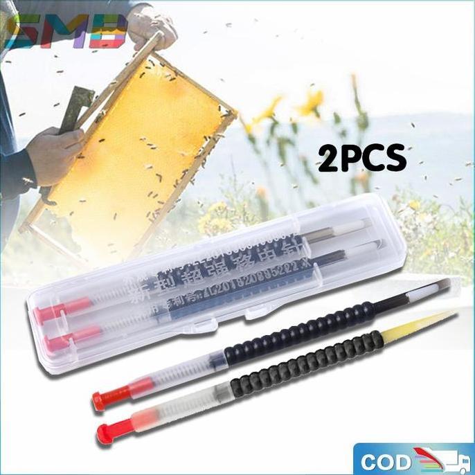 GIRARDY Stick Peletak Pengambil Ratu Lebah-Sendok Larva Telur Lebah-Stik Larva Royal Jely