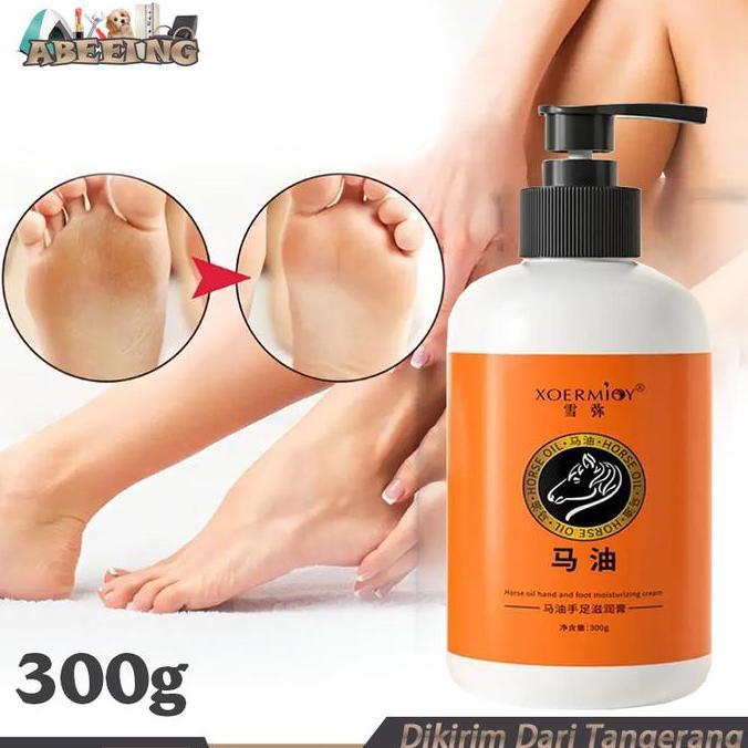 FKINAPE Horse Oil Foot Cream / Horse Oil Moisturizing Hand Cream Anti Kering