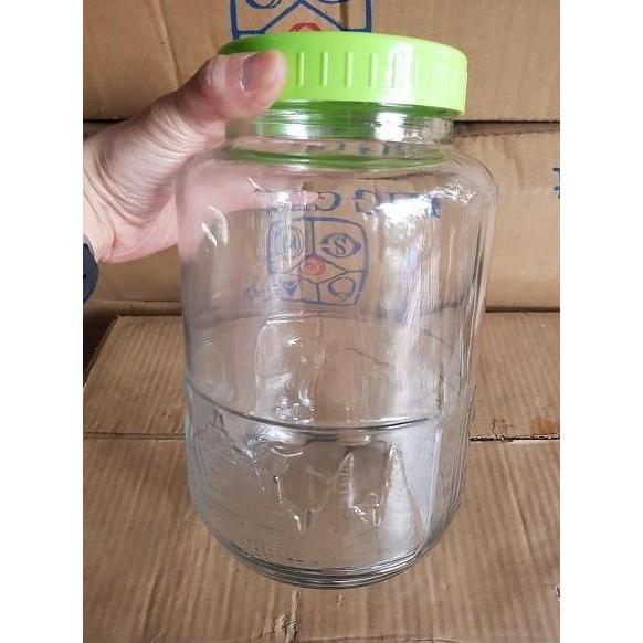 Kubika- Toples Kerupuk/ Toples Kaca Besar/ Toples/ Toples Arak Keseleo