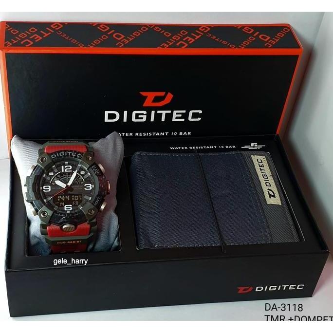 Digitec DA-3118T DA3118 DA 3118 Merah Gratis Dompet