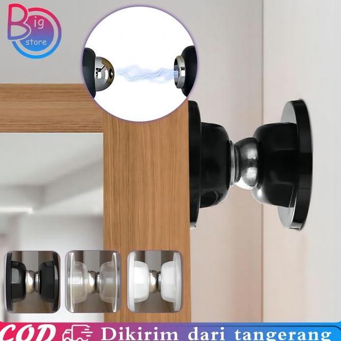 DISSORDE 1set Door Stopper Pintu Magnet Door Stoper Magnet Penahan Pintu Magnet Door Stoper Pintu