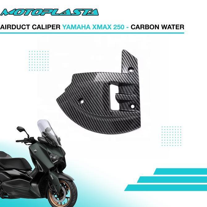 New MOTOPLASTA Airduct Caliper Yamaha XMAX 250 - Carbon Water