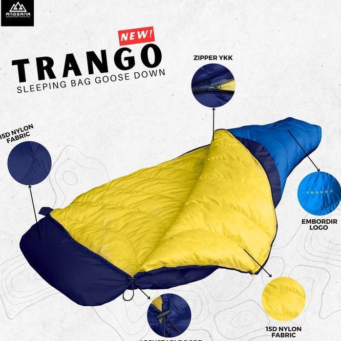 Sleeping Bag Goose Down 100% Angsana Trango Series