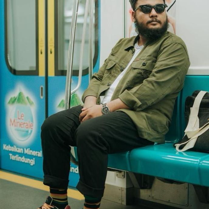 Untere- Jaket Trucker Canvas Pria Bigsize Jumbo Distro Hijau Army