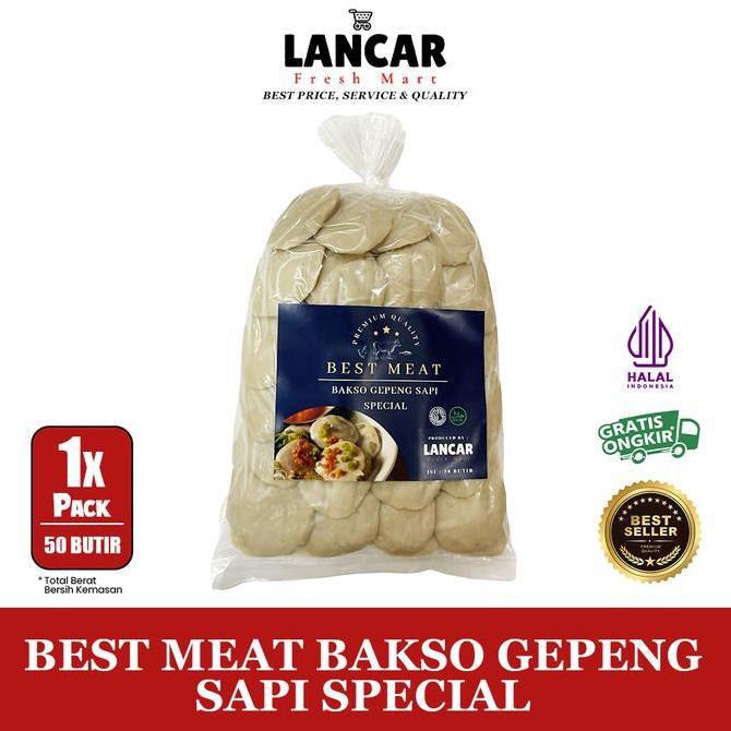 Enyama- Best Meat Bakso Gepeng Sapi Special Isi 50 Pcs