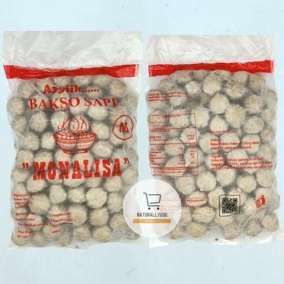 Enyama- Baso/Bakso Sapi Monalisa M Isi 100Pcs / Butir