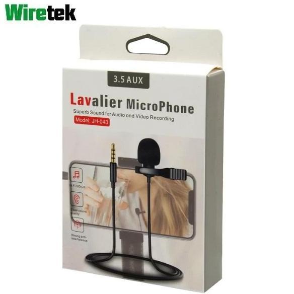Twara- Microphone Lavalier 3.5Mm Jepit Clip On Jh-043