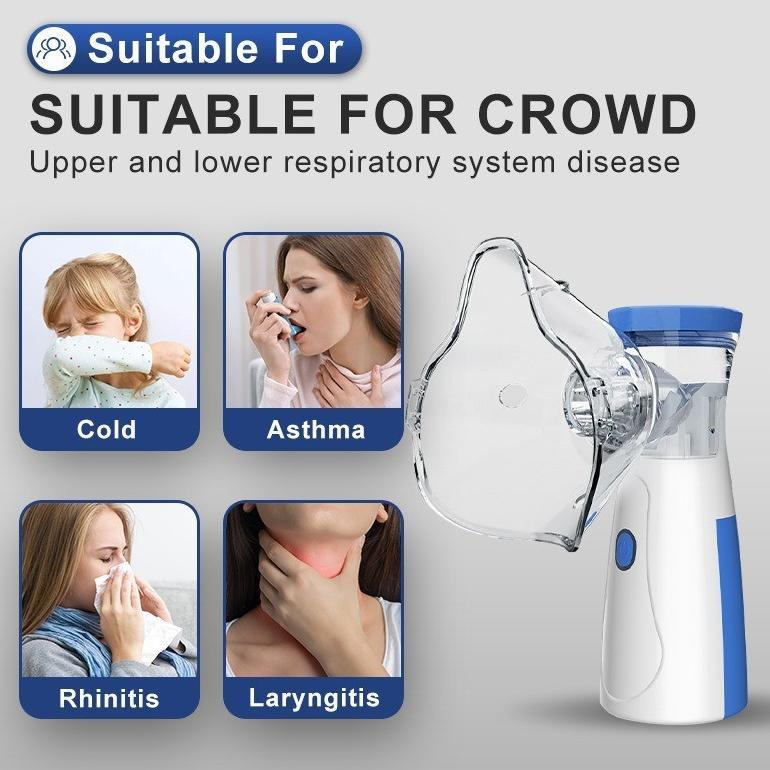 Nebulizer portabel inhaler nebulizer anak-anak nebulizer asma nebulizer Nebulizer untuk kucing