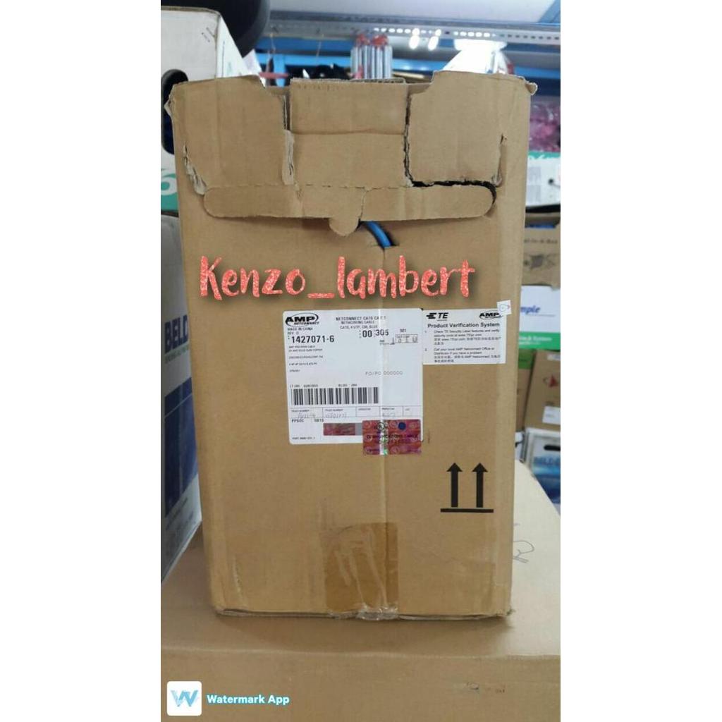 Akawaya- Kabel Lan Amp Cat 6 100 Meter / Amp Cat 6 / Kabel Lan 100 Meter