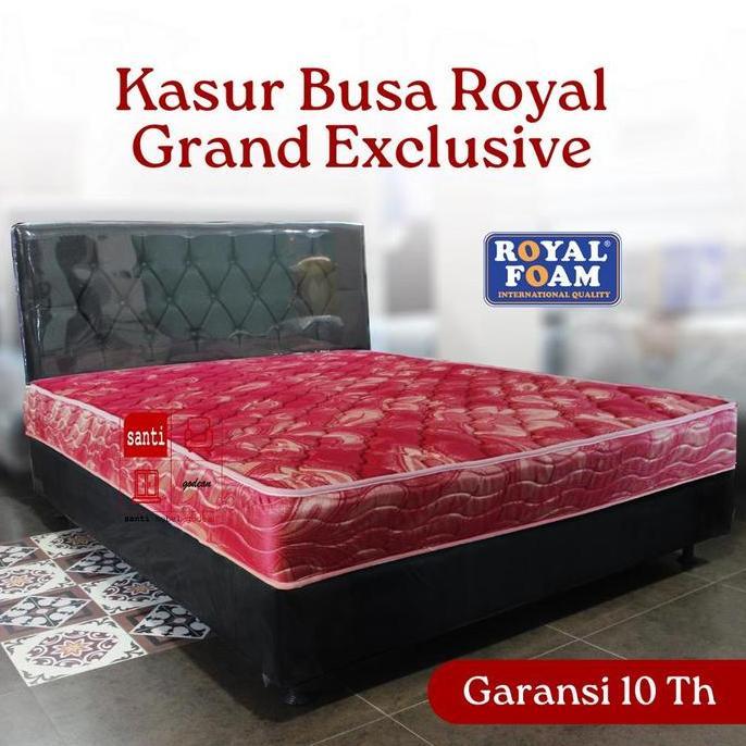 Kasur busa Royal Grand Exclusive Fullset Tebal 20 Garansi 10th