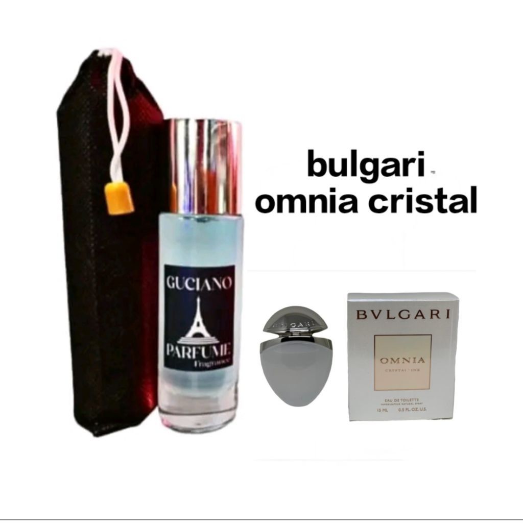 Parfum BULGARI OMNIA CRISTAL-Parfum premium pria wanita Tahan lama wangi