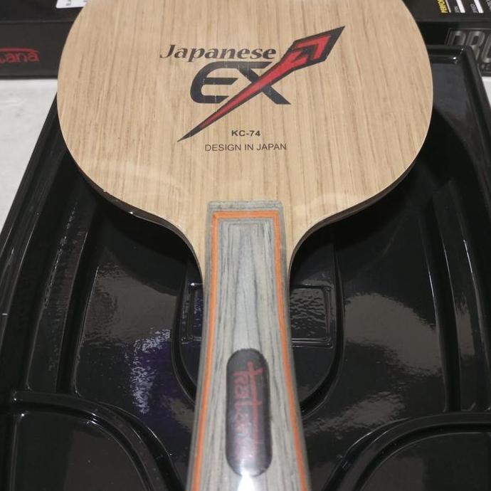 HARGA DISC - KAYU BET PIMPONG KATANA JAPANESE EX PRO PERFORMANCE ORIGINAL CARBON
