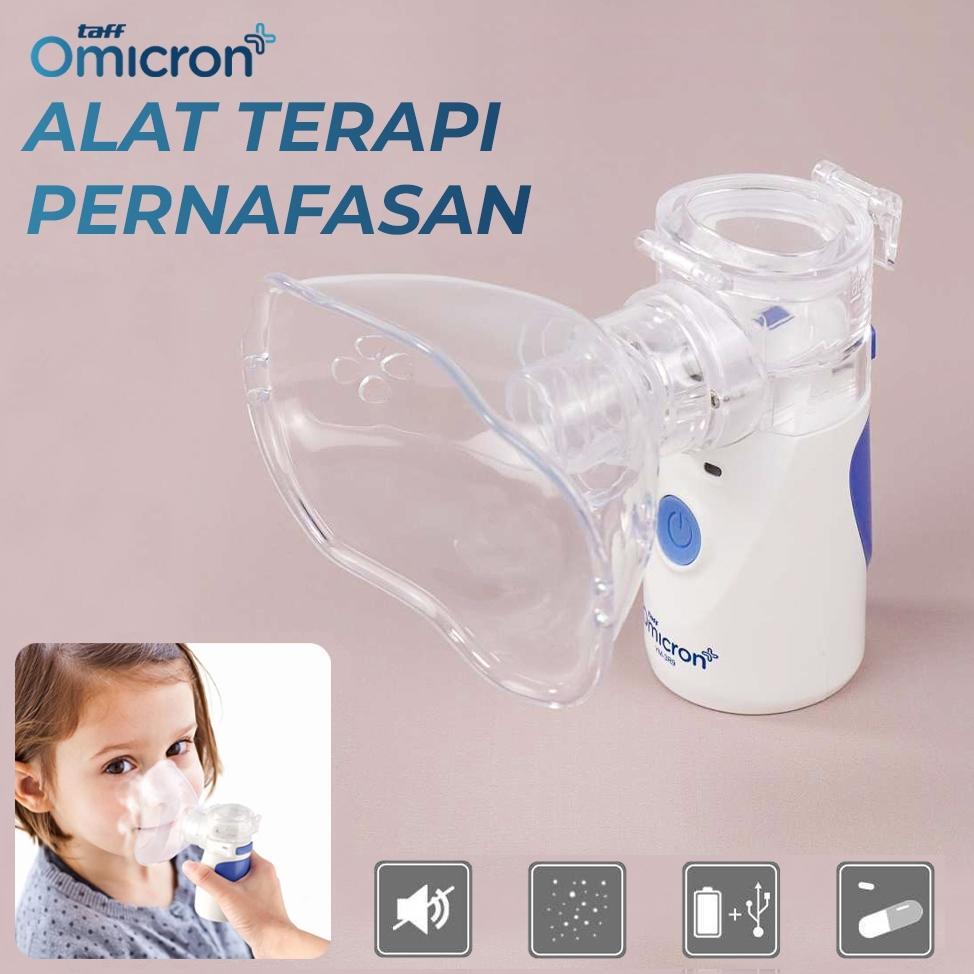 Inhaler Nebulizer Anak / Lansia / Bayi Alat Kesehatan Terapi Mesin Uap Pernafasan Ultrasonic Alat Ba
