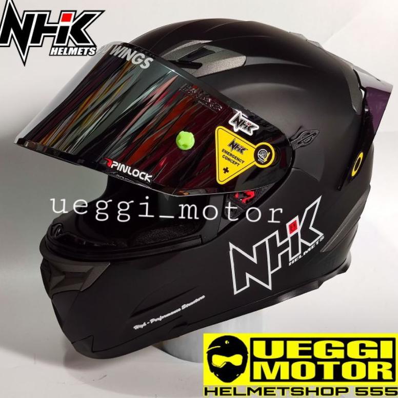 Nhk Rx9 Paket ganteng Flat visor Iradium