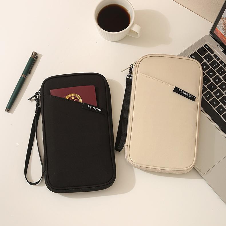 Kumo98 T400 Passport tas Waterproof Tas Travel Passport Tiket Card Holder Storage Bag Organizer