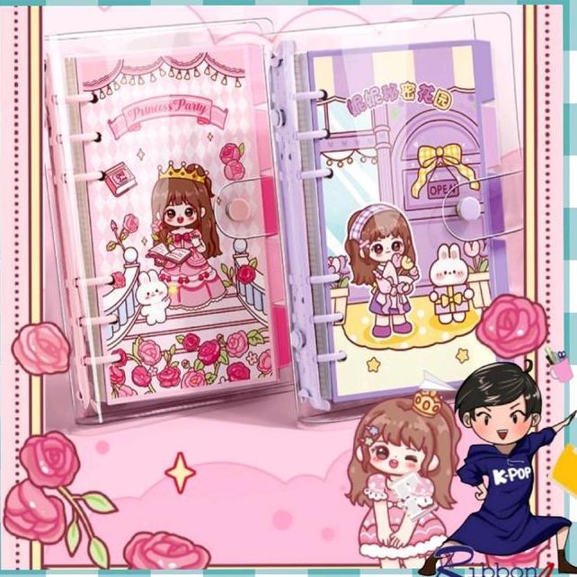 A6 Orji Set Binder Diary Kertas Nini Putri R Stationery