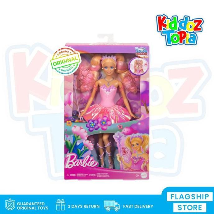 Barbie Fairy Doll with Toy Wand & Fashion FAIRYTALE FANTASTICAL Accessories JCP76 GLC