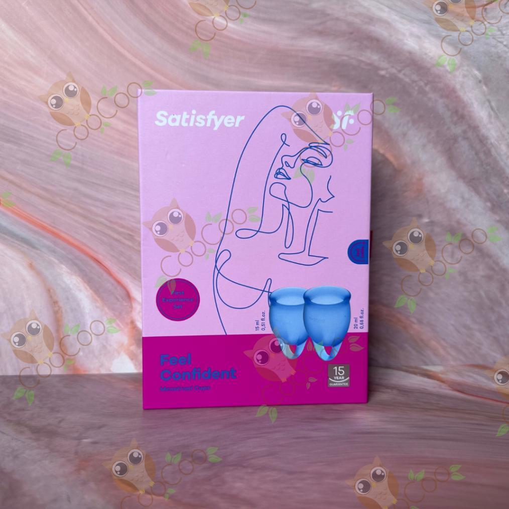 Satisfyer Feel Confident Menstrual Cup Silikon Medis
