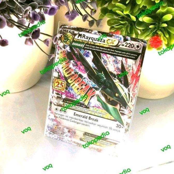 Terlaris Rayquaza Ex 25Th Kartu Pokemon Indonesia Tcg