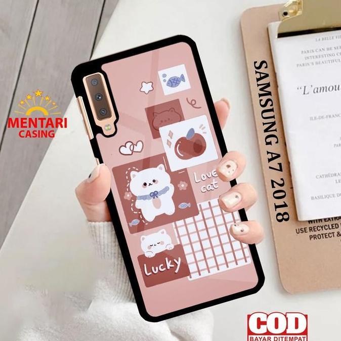Case SAMSUNG A7 2018 CASING SAMSUNG A7 2018 [ CUTE ] Mentari casing
