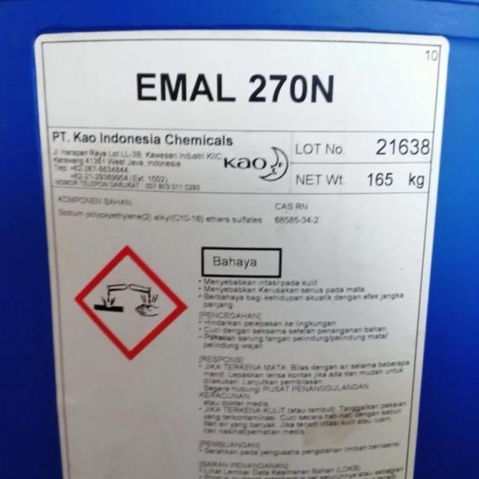 texapon / N270 / 270N/ Emal / sls/sles 1kg ex kao garansi original HALAL
